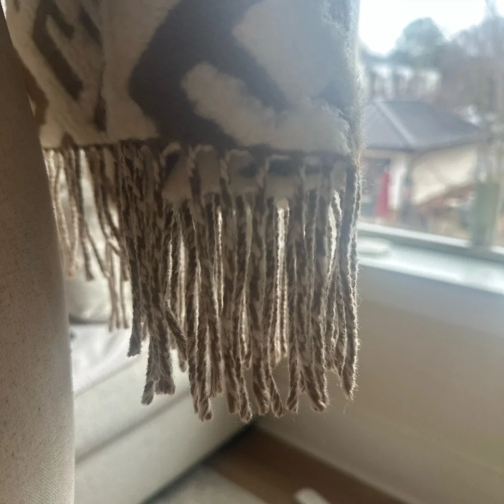 Fendi - Vintage Zucca Logo Printed Scarf